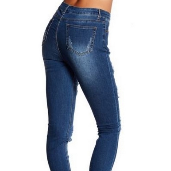 New $175 ROMEO & JULIET COUTURE Jeans Size M - Picture 3 of 8